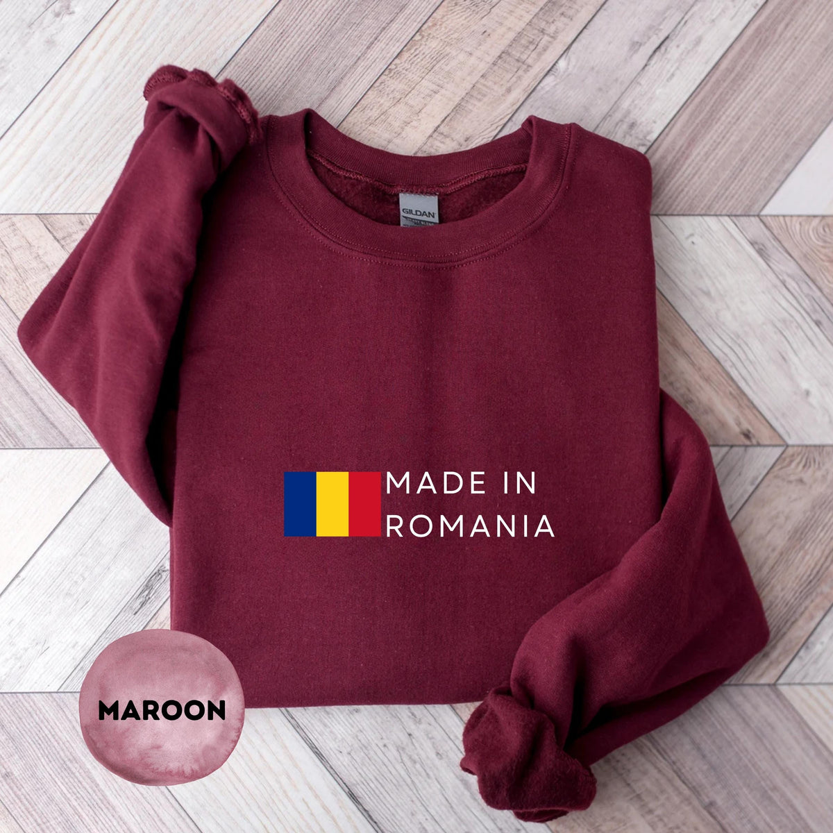 Romania Crewneck Sweatshirt