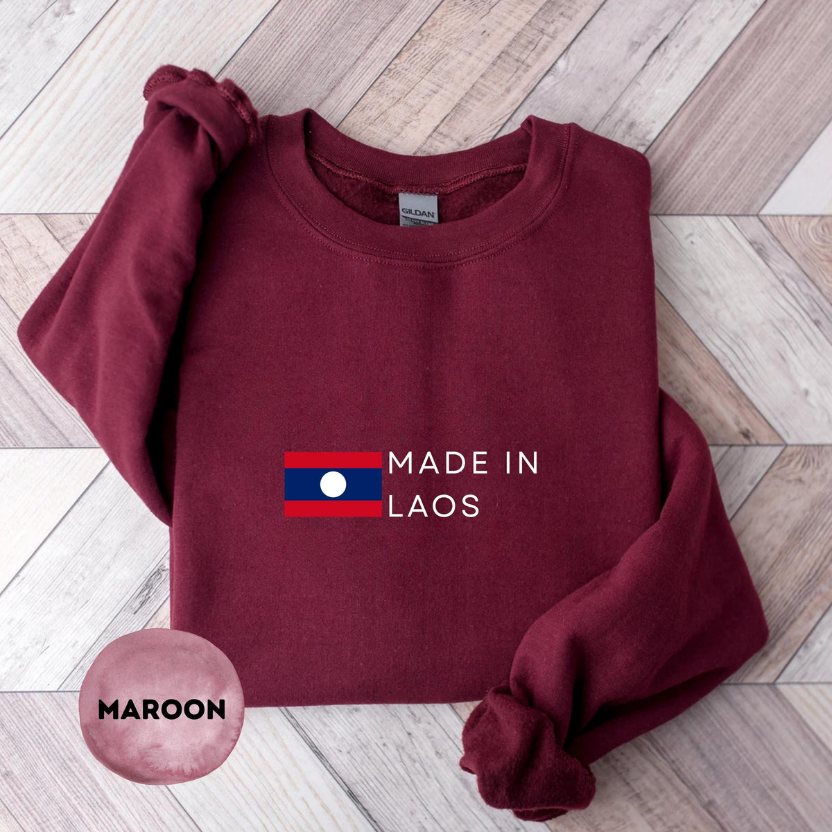 Laos Crewneck Sweatshirt