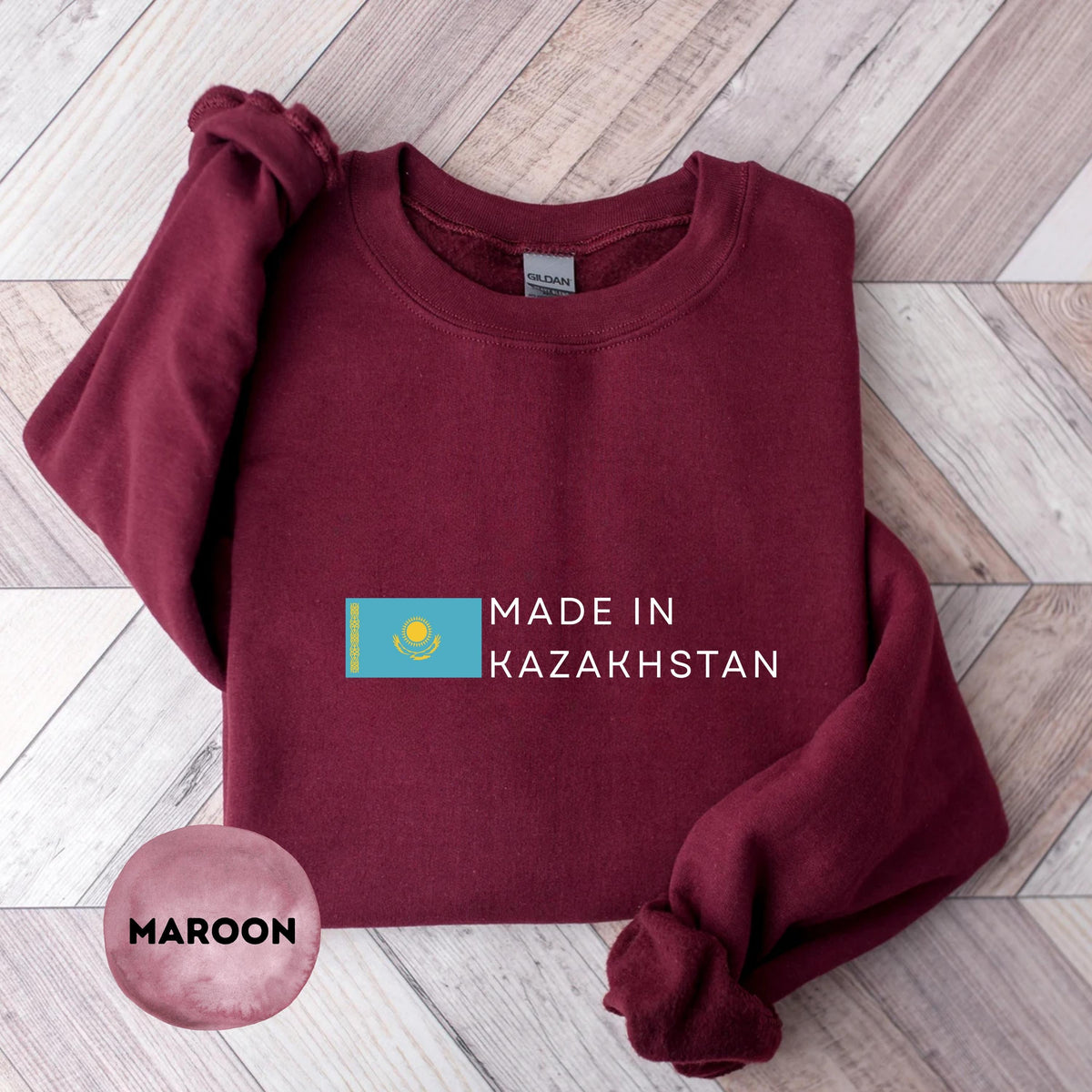 Kazakhstan Crewneck Sweatshirt