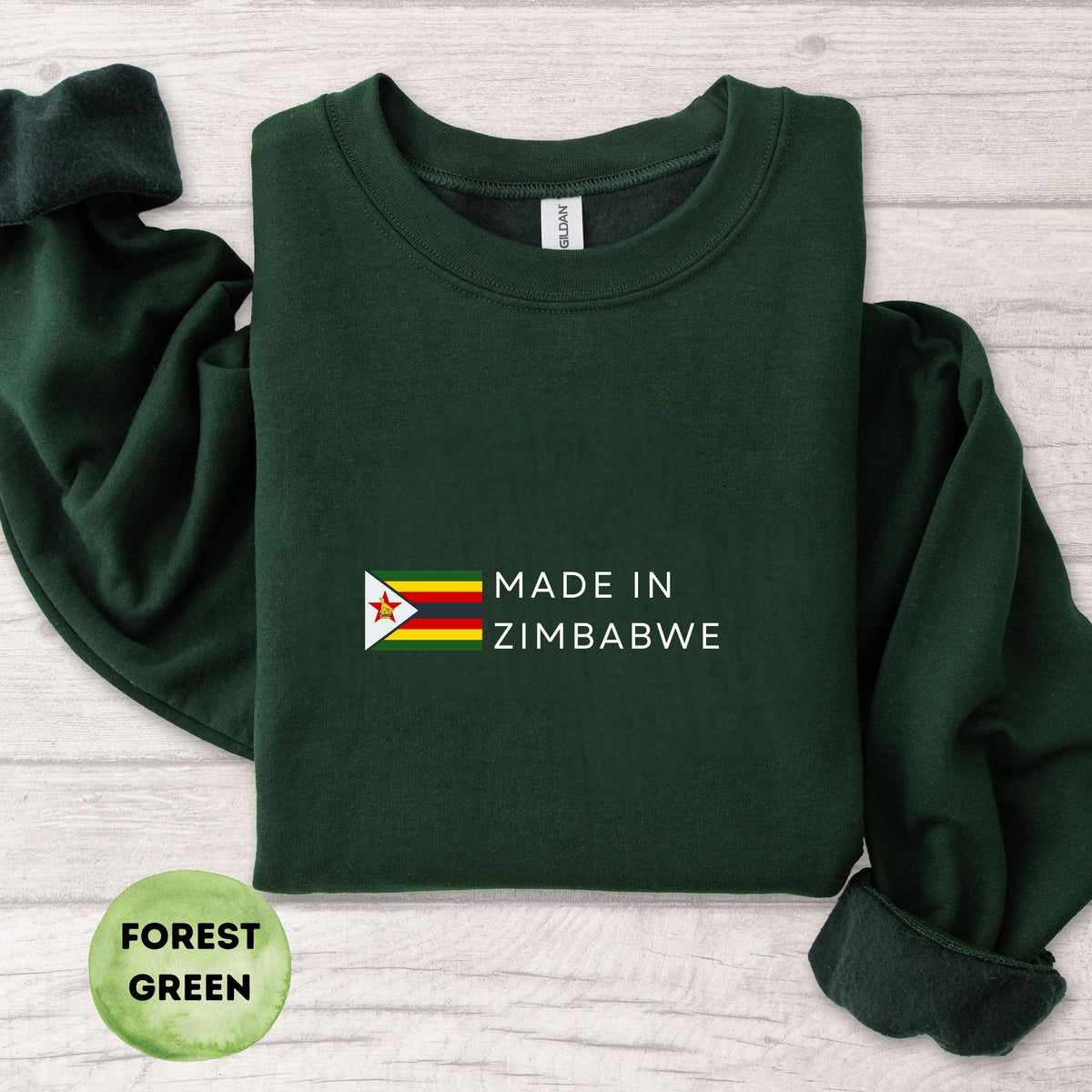 Zimbabwe Crewneck Sweatshirt