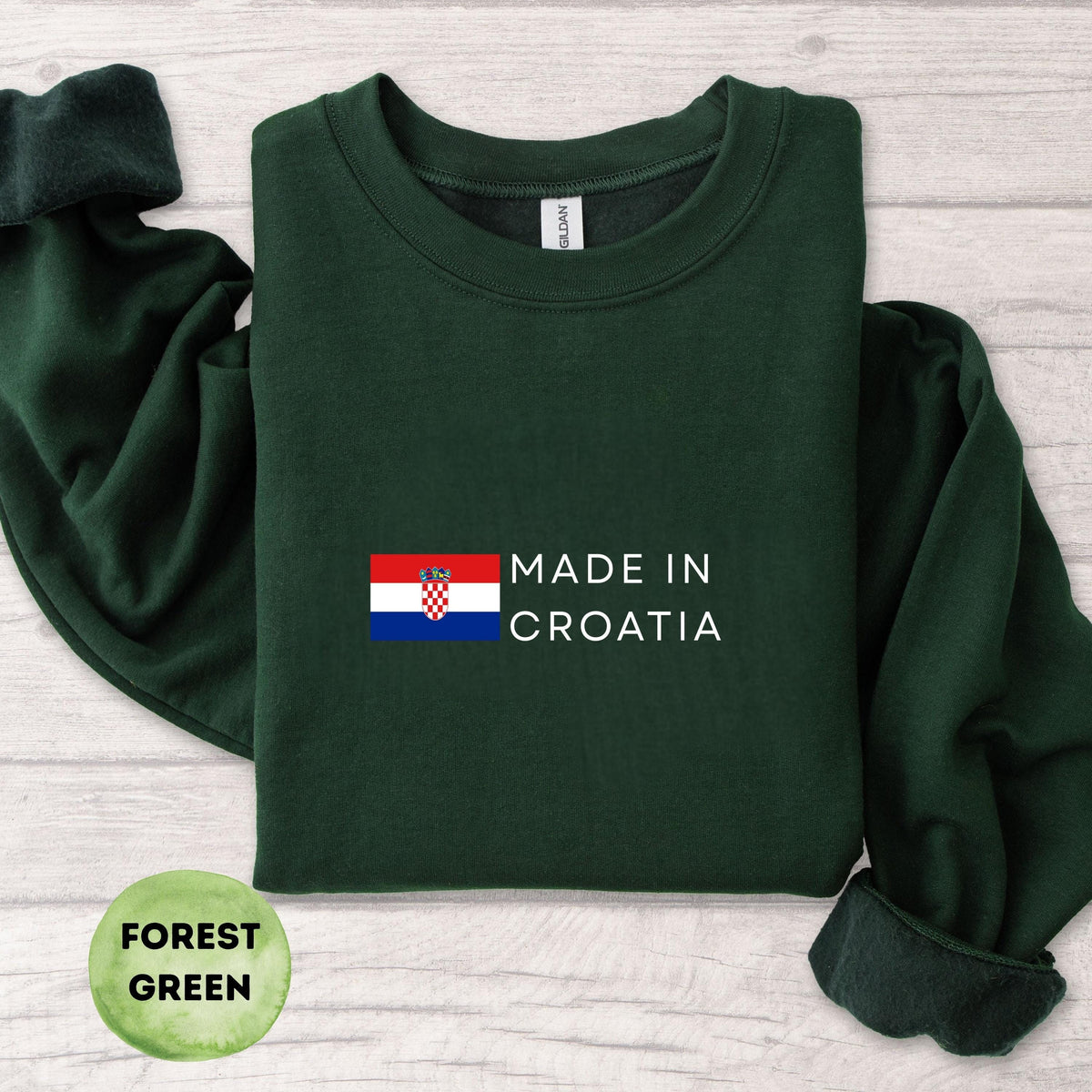 Croatia Crewneck Sweatshirt