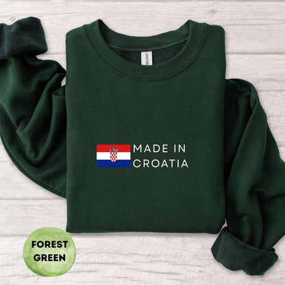 Croatia Crewneck Sweatshirt