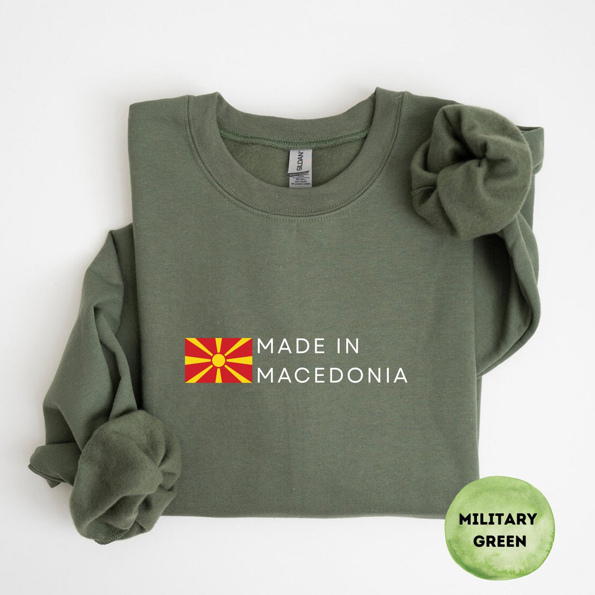 North Macedonia Crewneck Sweatshirt