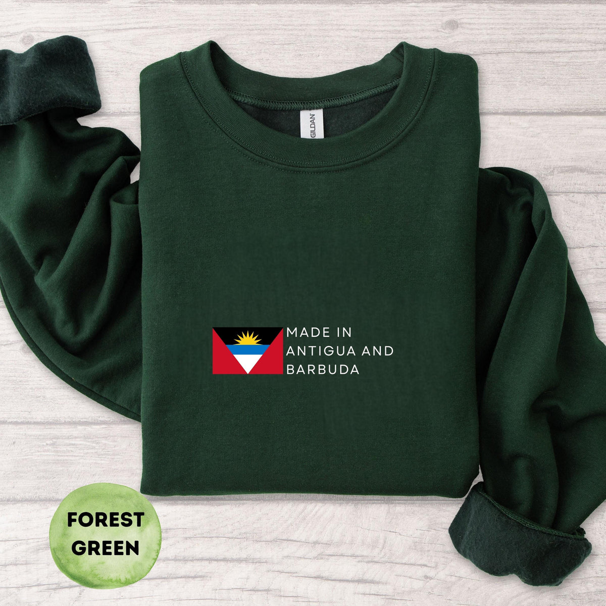 Antigua Barbuda Crewneck Sweatshirt