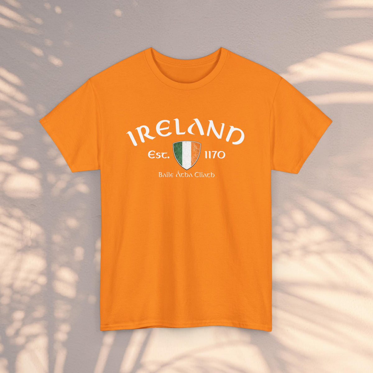 Ireland T-Shirt with ireland flag design