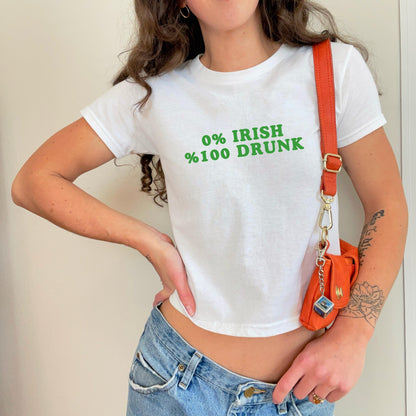 0 Irish 100 Drunk Tee