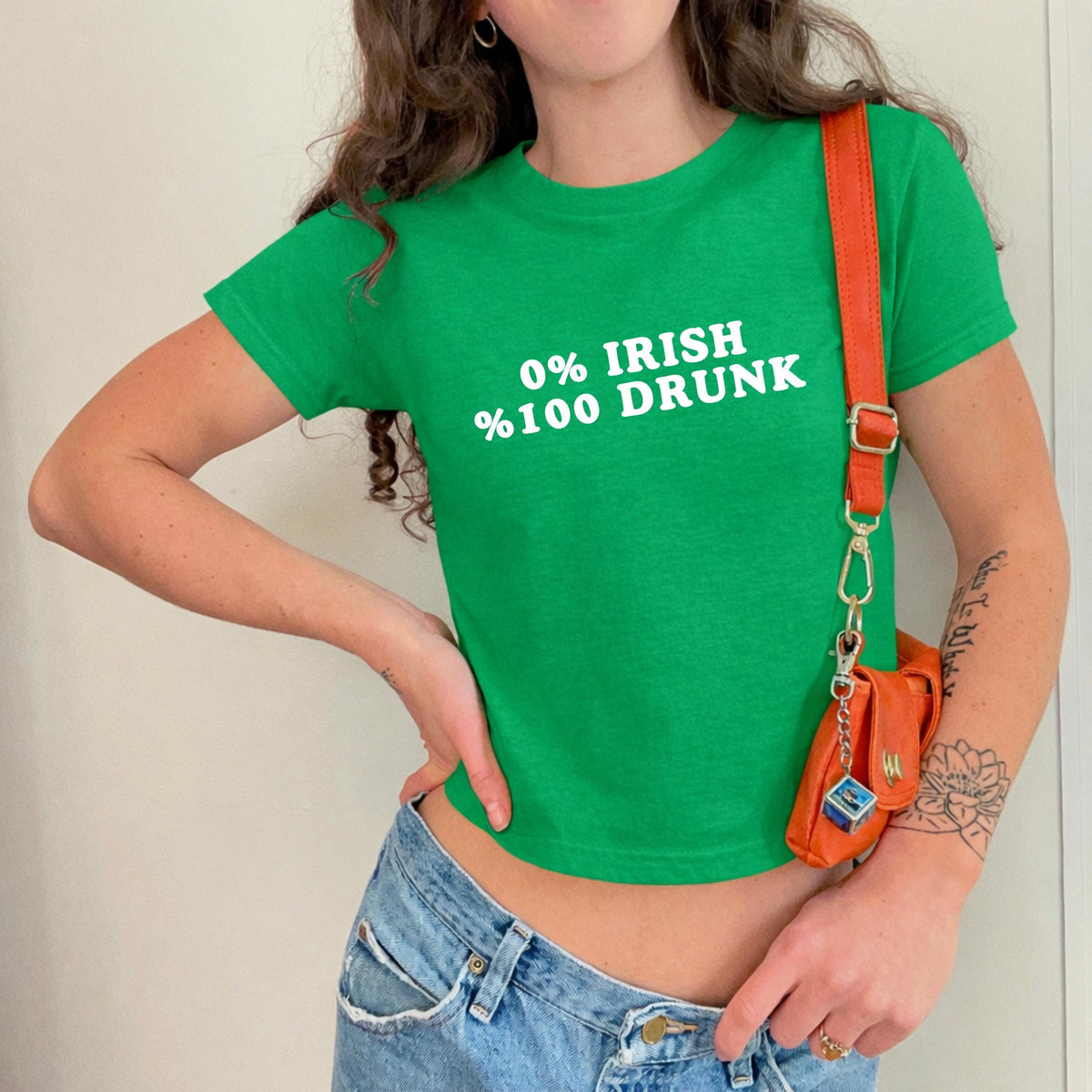 0 Irish 100 Drunk Tee