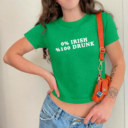 0 Irish 100 Drunk Tee