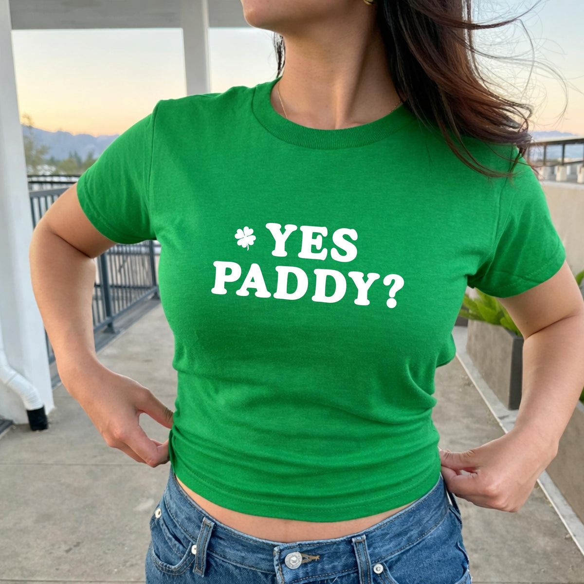 Yes paddy? Tee