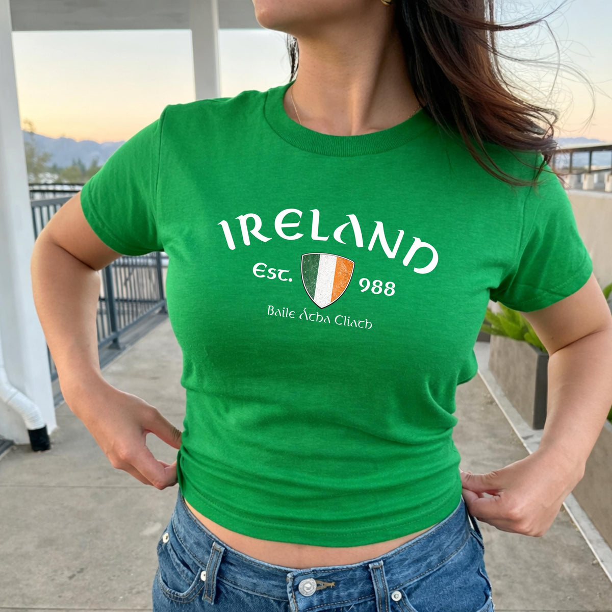 Ireland Baby Tee
