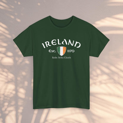 Ireland T-Shirt with ireland flag design
