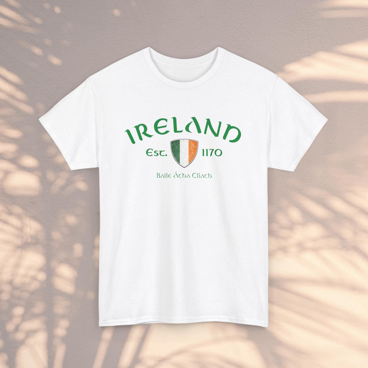 Ireland T-Shirt with ireland flag design