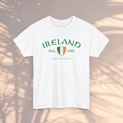 Ireland T-Shirt with ireland flag design