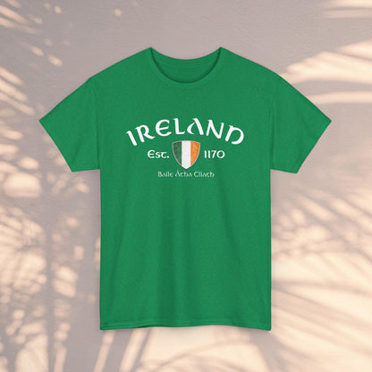 Ireland T-Shirt with ireland flag design