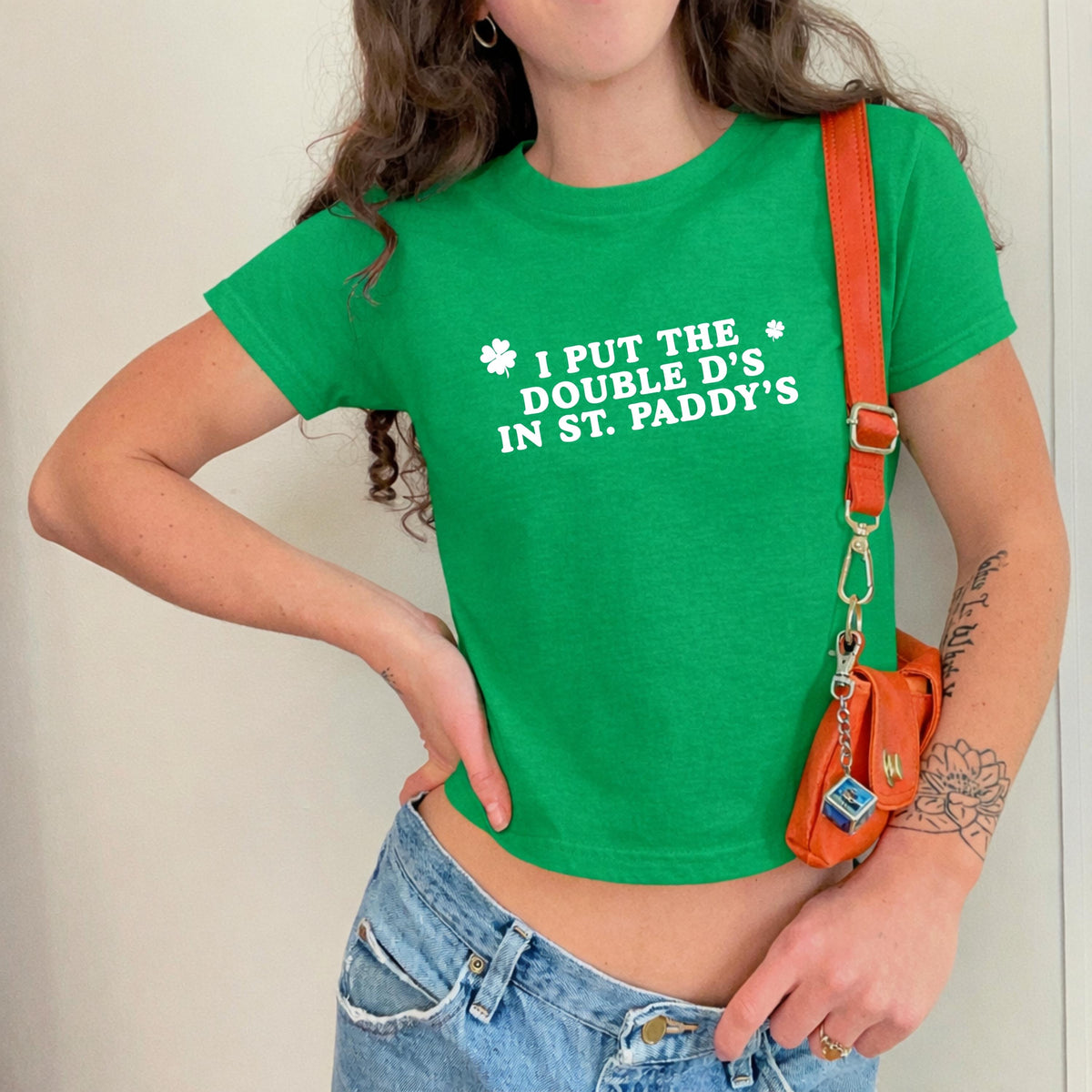 I Put The Double D'S in St. Paddy's Baby Tee