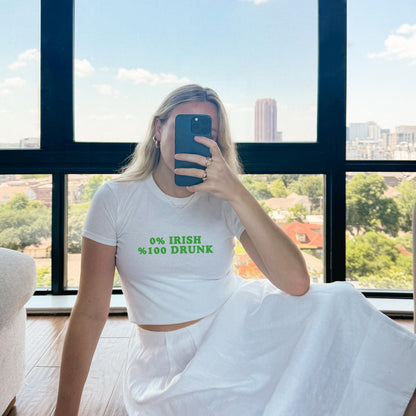 0 Irish 100 Drunk Tee