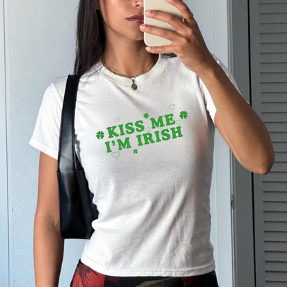 Kiss me I'm Irish tee