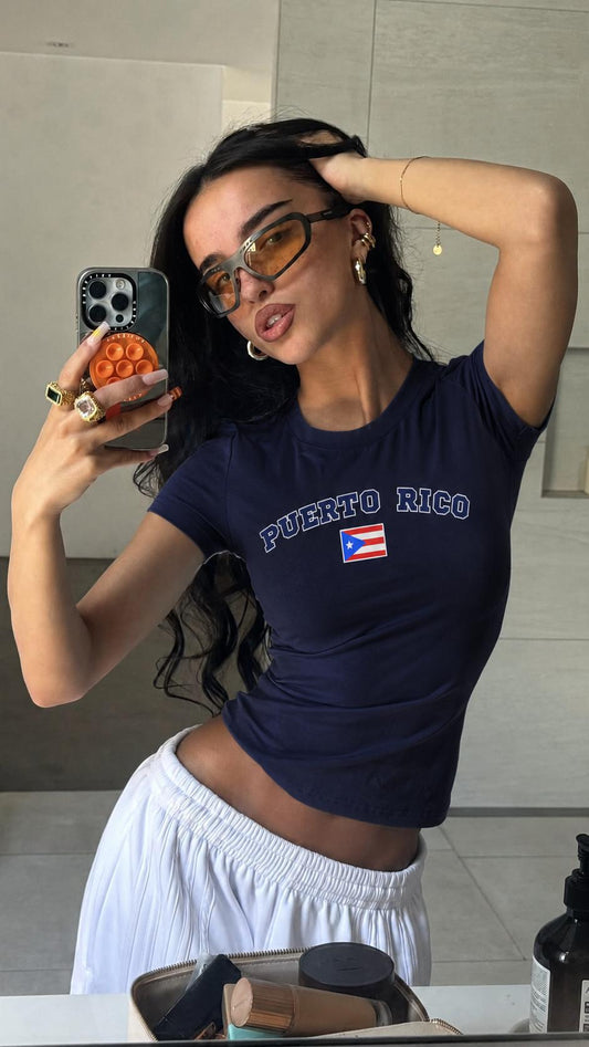 Puerto Rico Women's Baby Tee