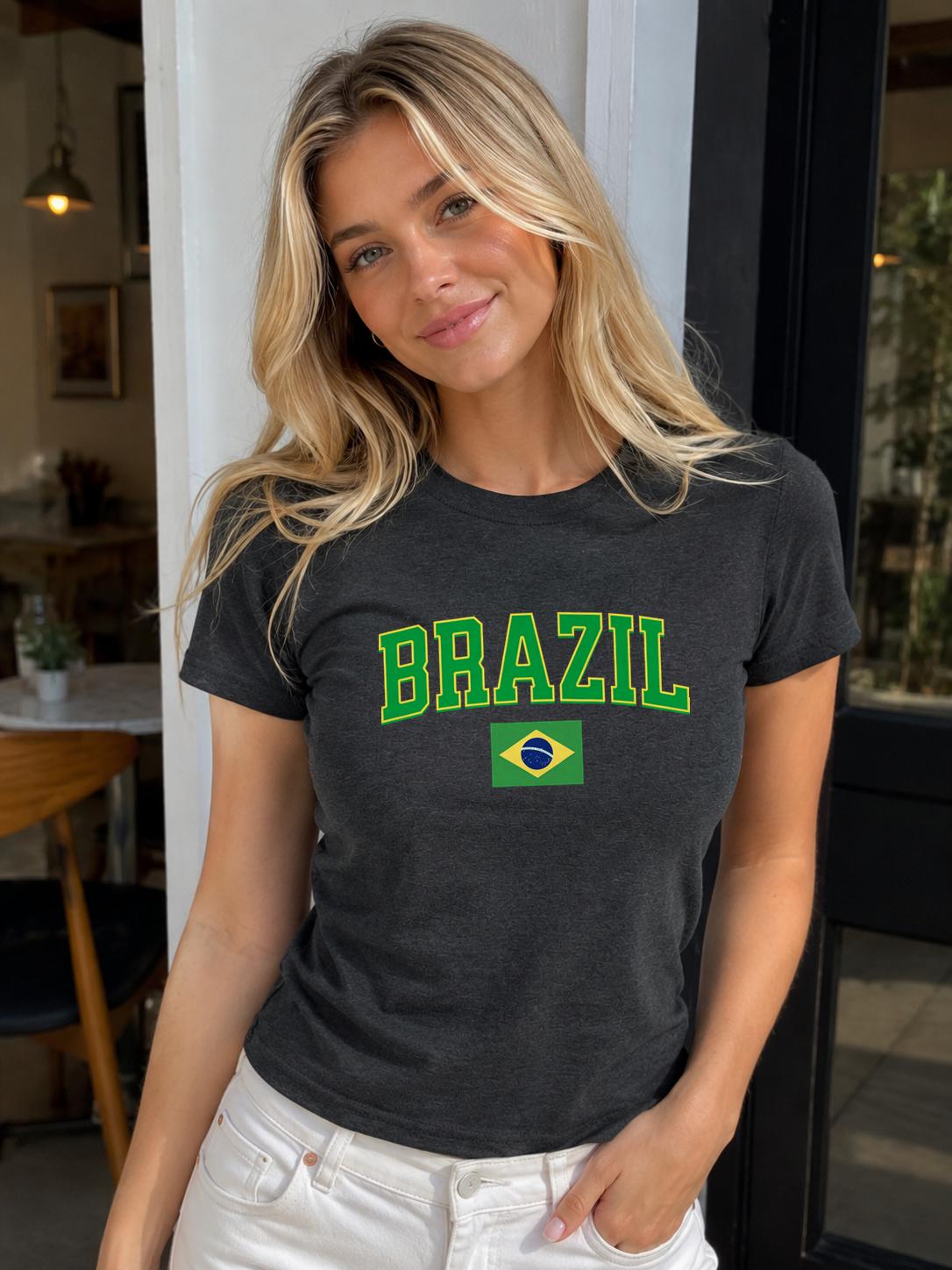 Brazil Baby Tee