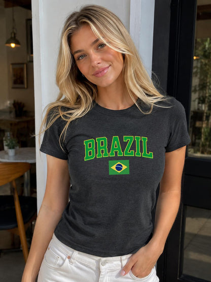 Brazil Baby Tee