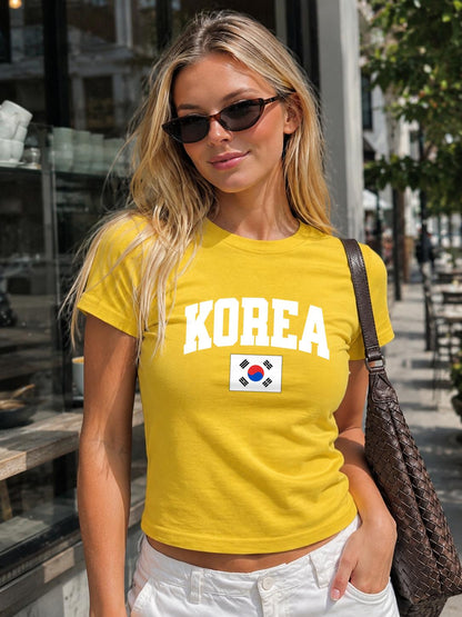 South Korea Baby Tee