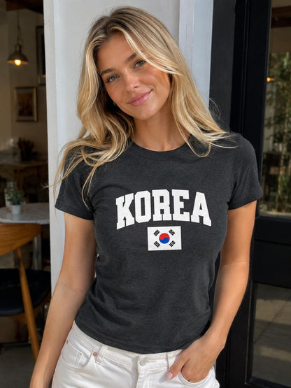 South Korea Baby Tee