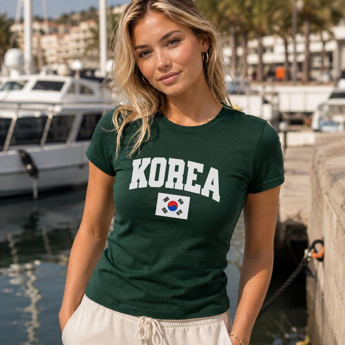 South Korea Baby Tee