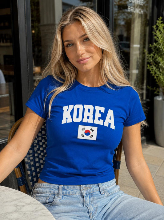 South Korea Baby Tee