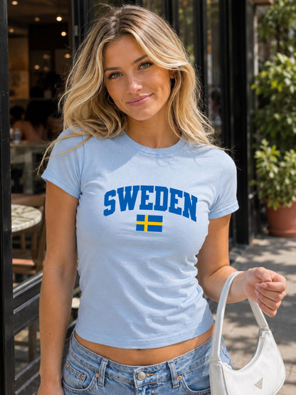 Sweden Baby Tee