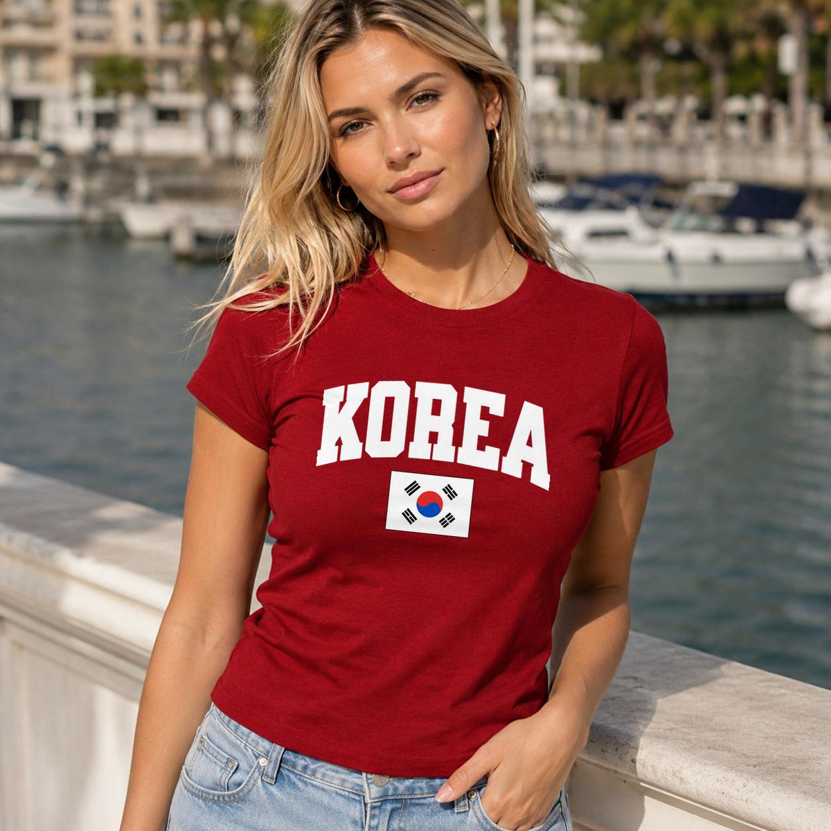 South Korea Baby Tee