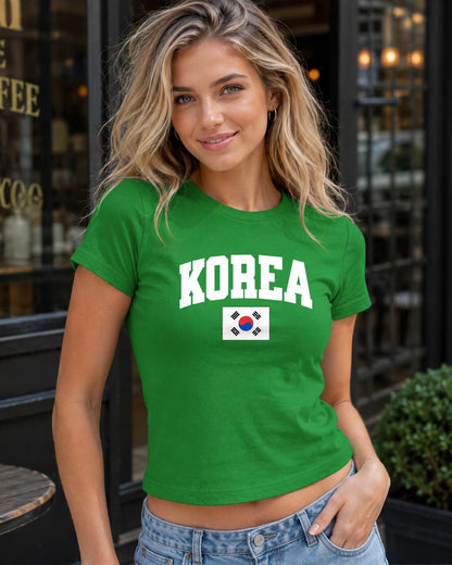 South Korea Baby Tee