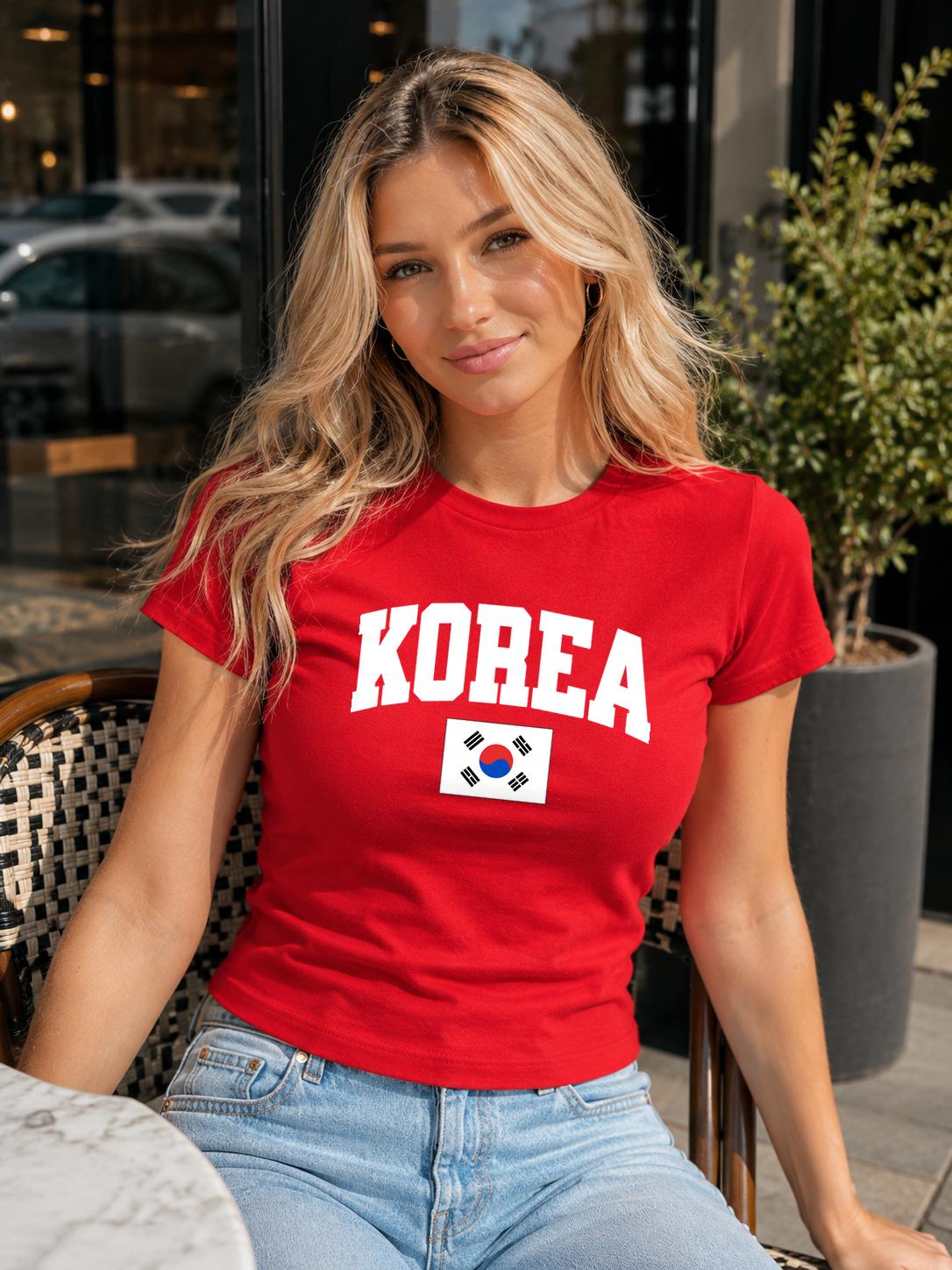 South Korea Baby Tee