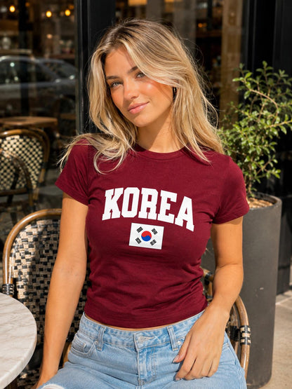 South Korea Baby Tee