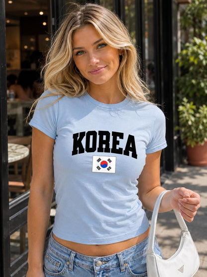 South Korea Baby Tee