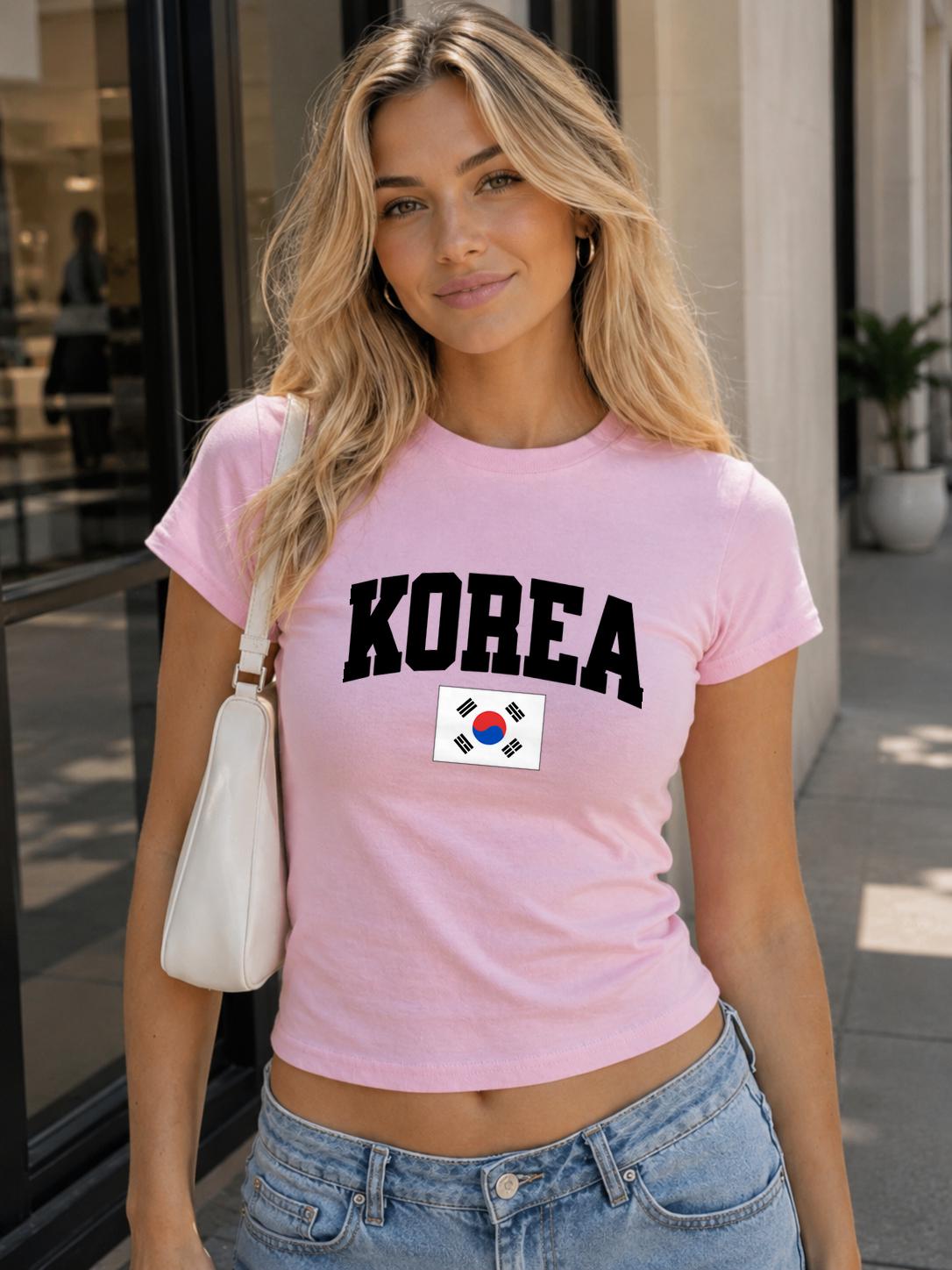 South Korea Baby Tee