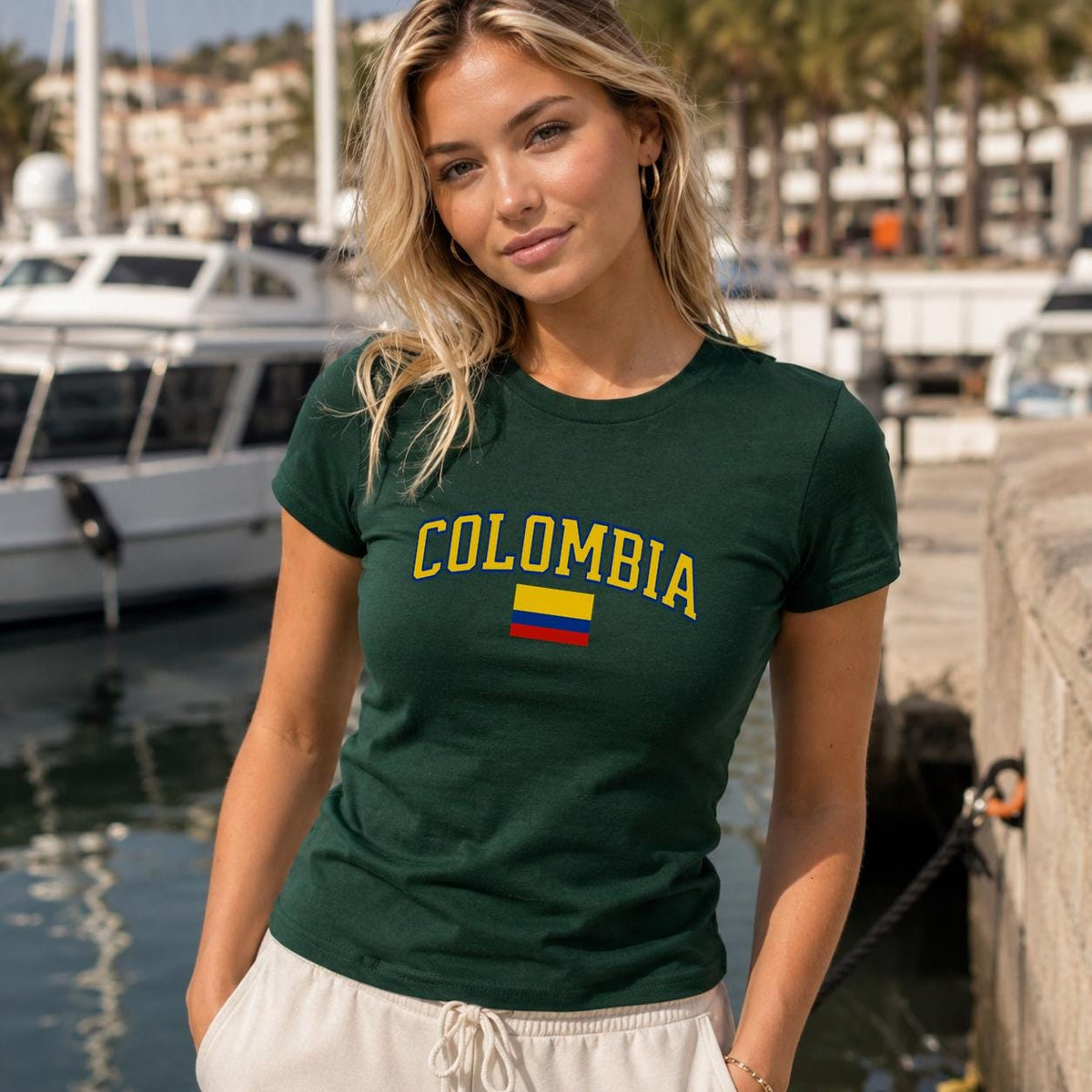 Colombia Baby Tee