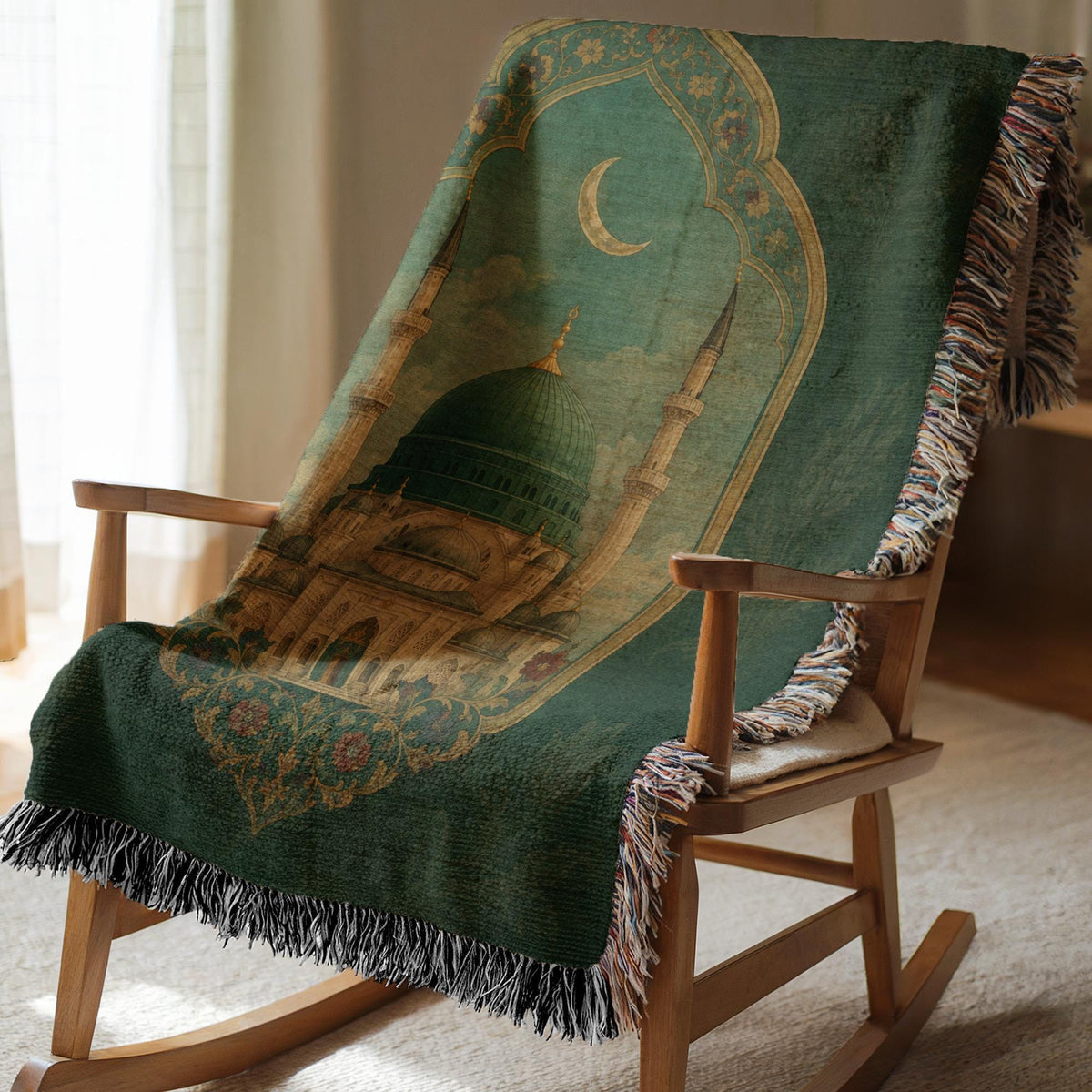 Ottoman Mosque Woven Blanket