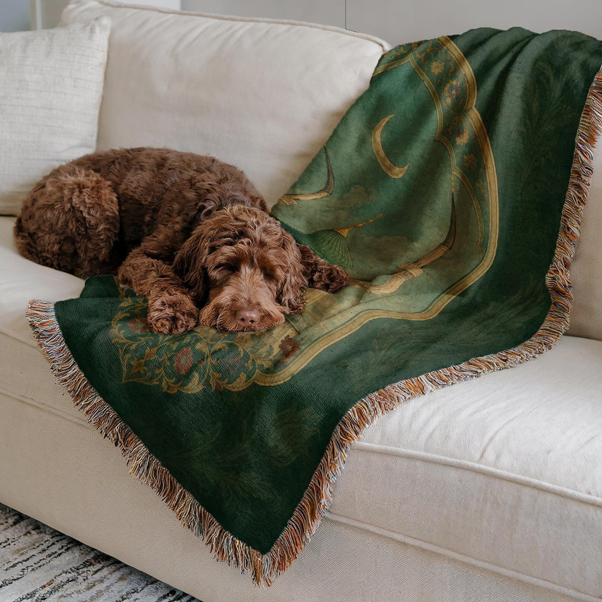 Ottoman Mosque Woven Blanket