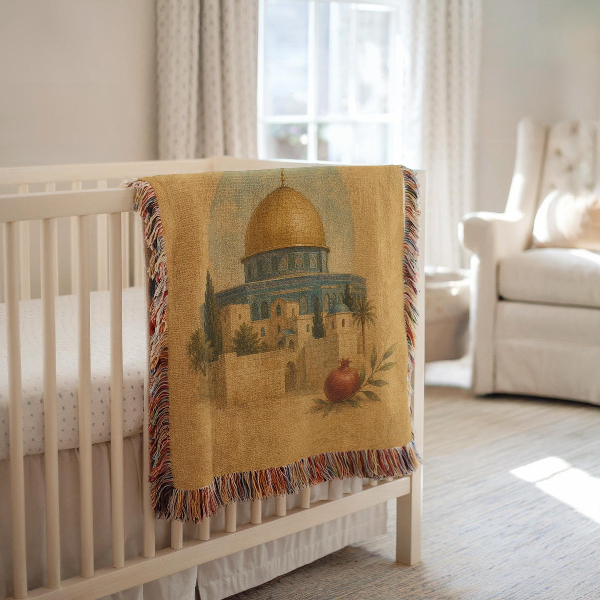 Ottoman Mosque Woven Blanket