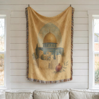 Ottoman Mosque Woven Blanket