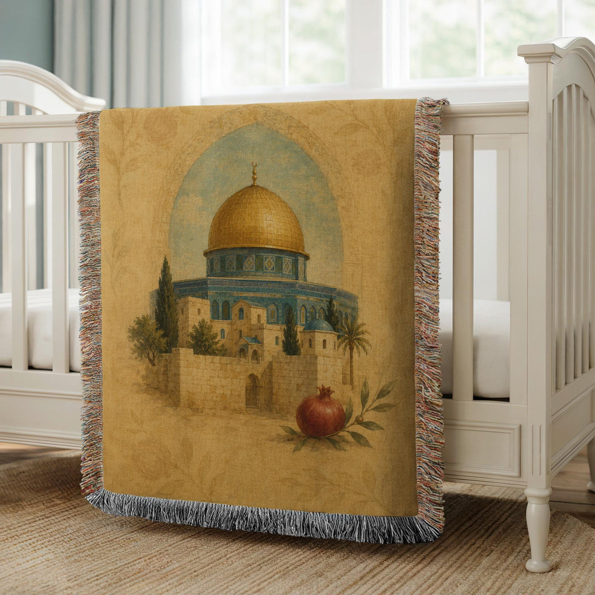 Ottoman Mosque Woven Blanket