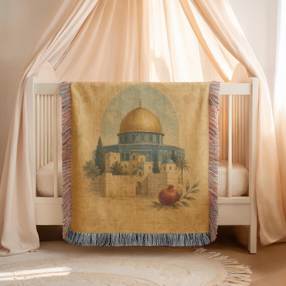 Ottoman Mosque Woven Blanket