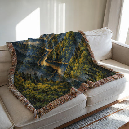 West Virginia Woven Blanket