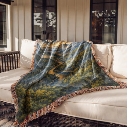 West Virginia Woven Blanket