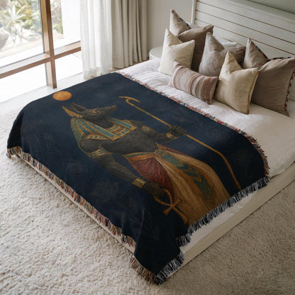 Anubis Woven Blanket