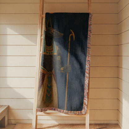 Anubis Woven Blanket