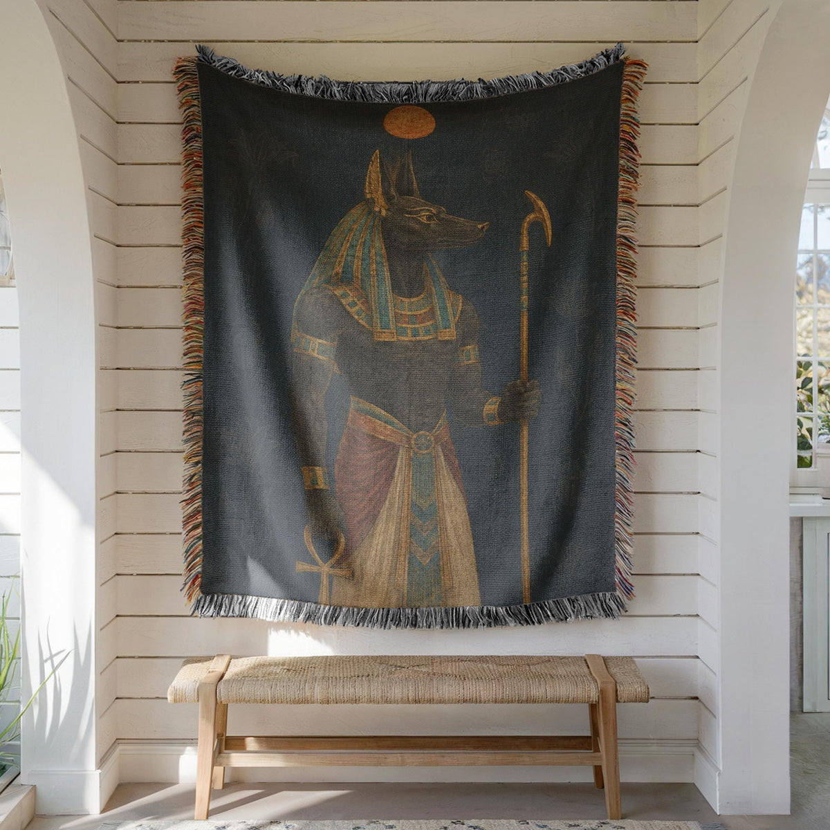 Anubis Woven Blanket