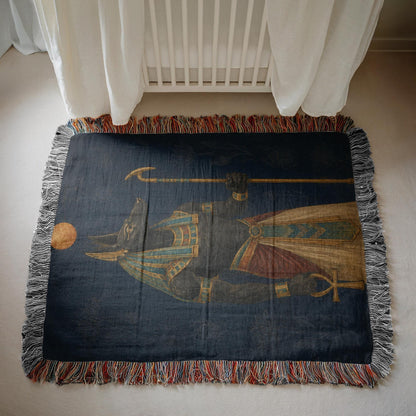 Anubis Woven Blanket