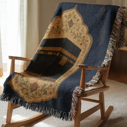 Kaaba Woven Blanket