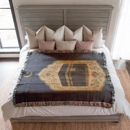 Kaaba Woven Blanket